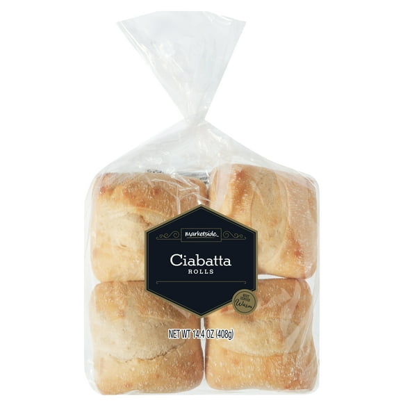 Marketside Ciabatta Rolls, 14.4 oz