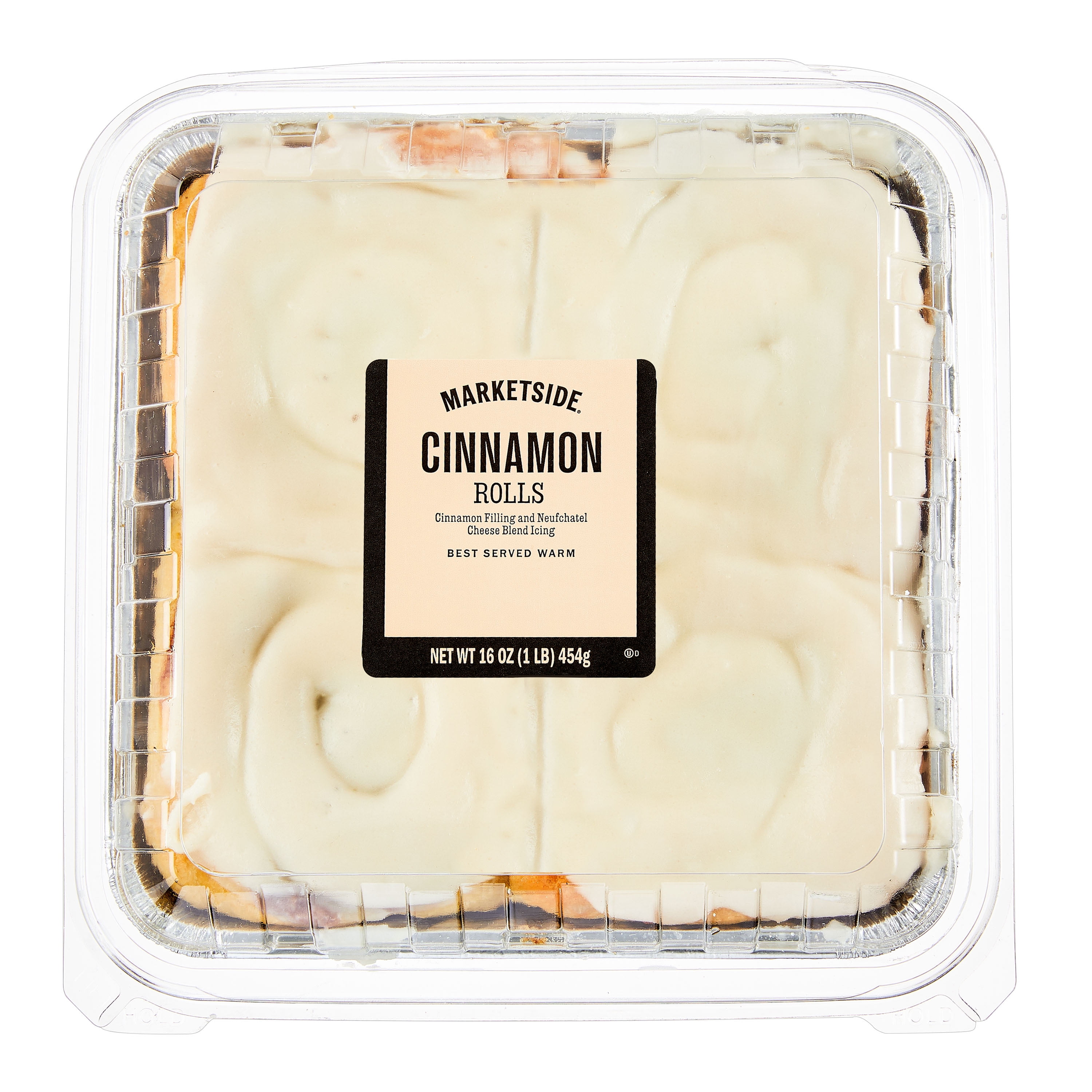 Marketside Cinnamon Rolls, 16 oz Clamshell, 4 Count