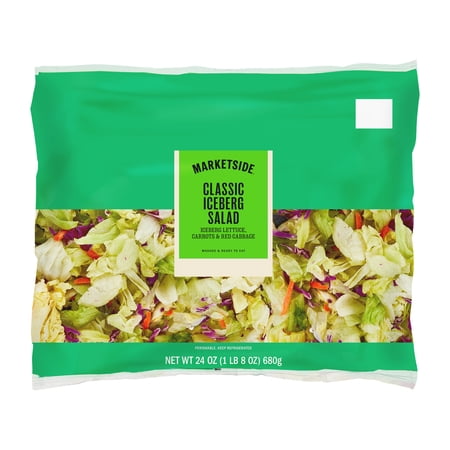 Marketside Classic Iceberg Salad, 24 oz Bag (Fresh)