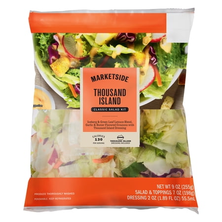 Marketside Classic Thousand Island Salad Kit, 9 oz (Fresh)