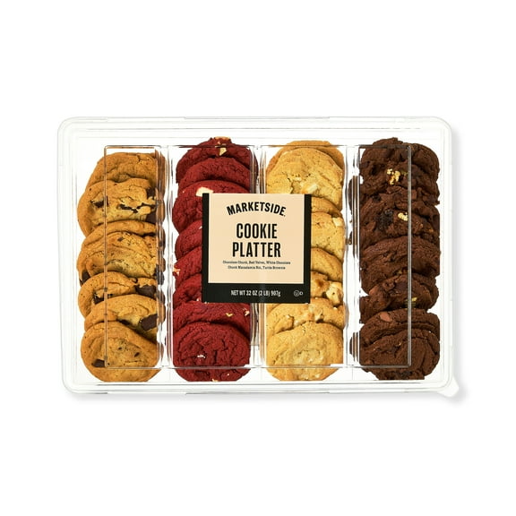 Marketside Cookie Platter, 32 oz, 32 Count