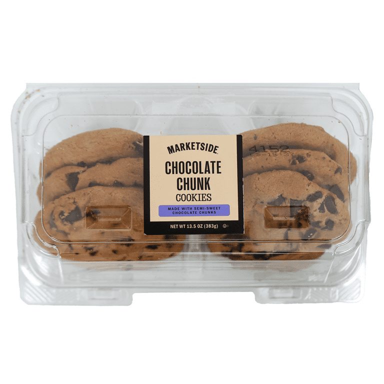 Marketside Decadent Chocolate Chunk Cookies 13.5 oz 6 Count