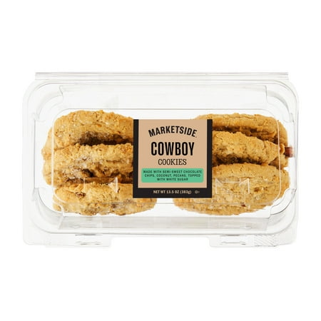 Marketside Decadent Cowboy Baked Cookies, 13.5 oz, 6 Count