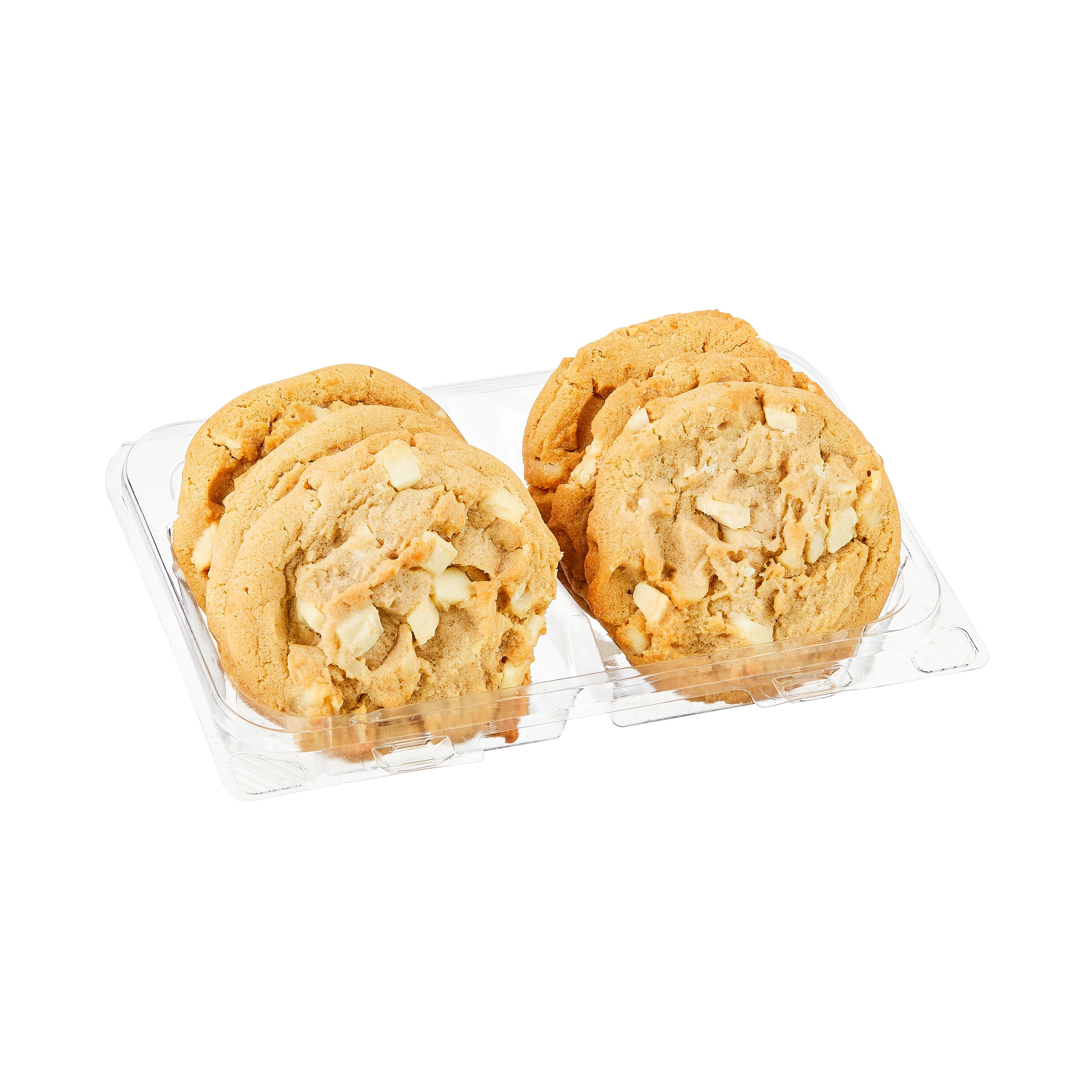 Classic Cookie Soft Baked Macadamia Nut Cookies Made with Hershey's White Chocolate Chips, 4 Boxes, 32 Individually Wrapped Cookies