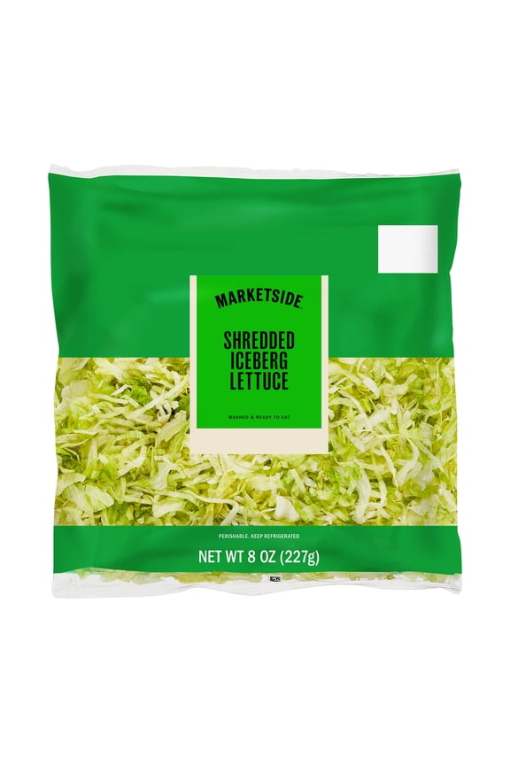 Fresh Shredded Iceberg Lettuce, 8 oz Bag