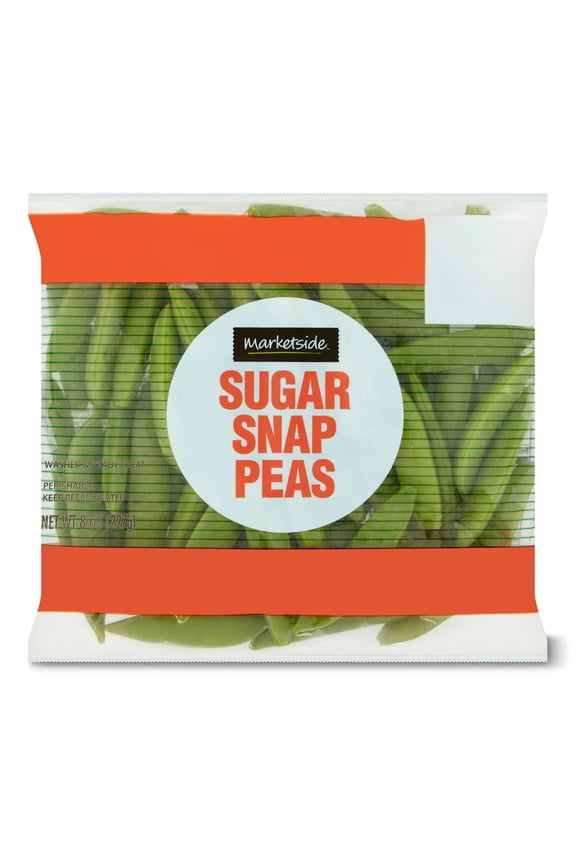 Fresh Sugar Snap Peas, Refrigerated 8 oz