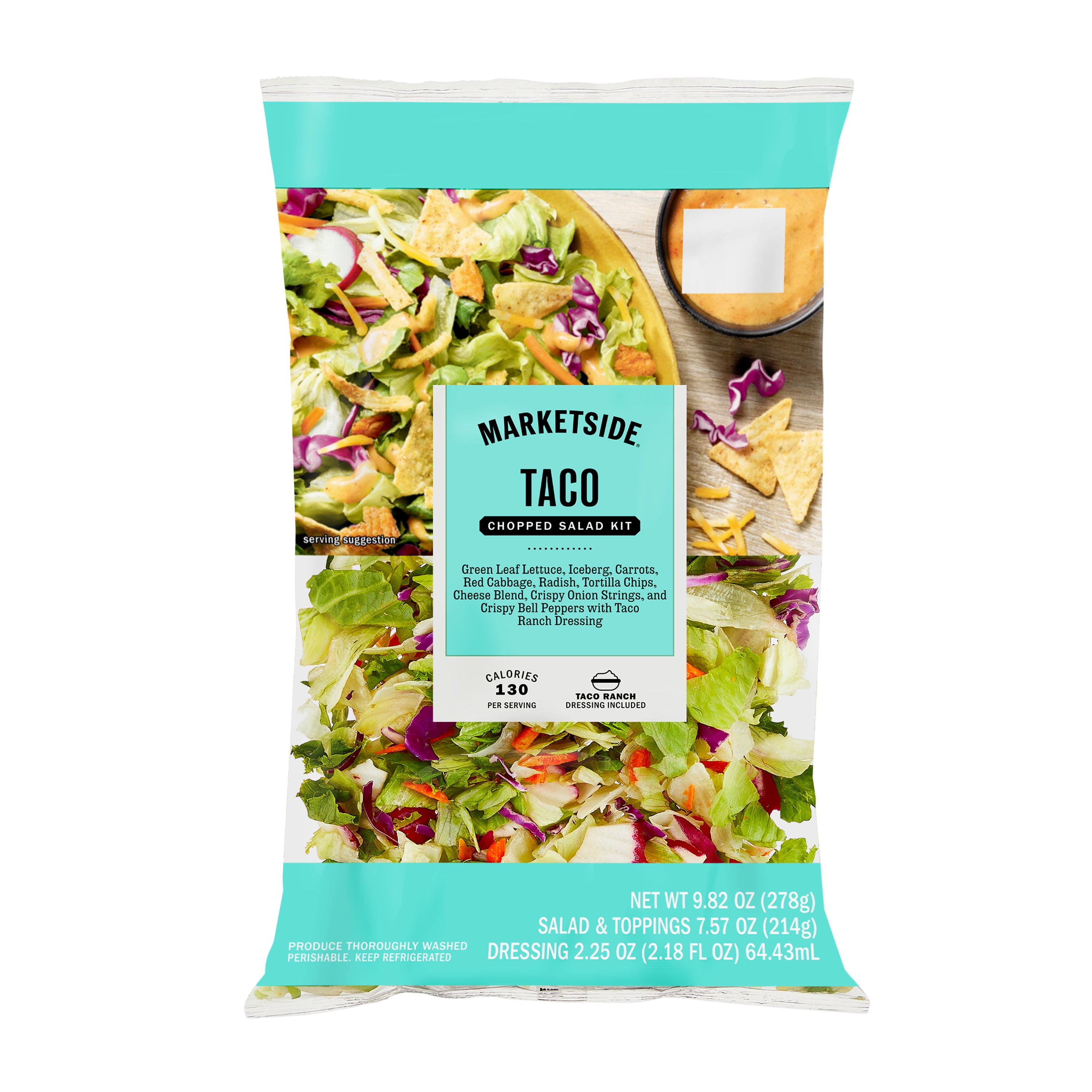 Marketside Taco Chopped Salad Kit, 9.82 oz