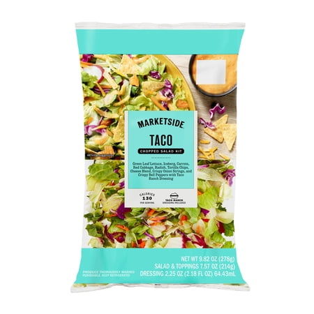 Marketside Taco Chopped Salad Kit, 9.82 oz Bag