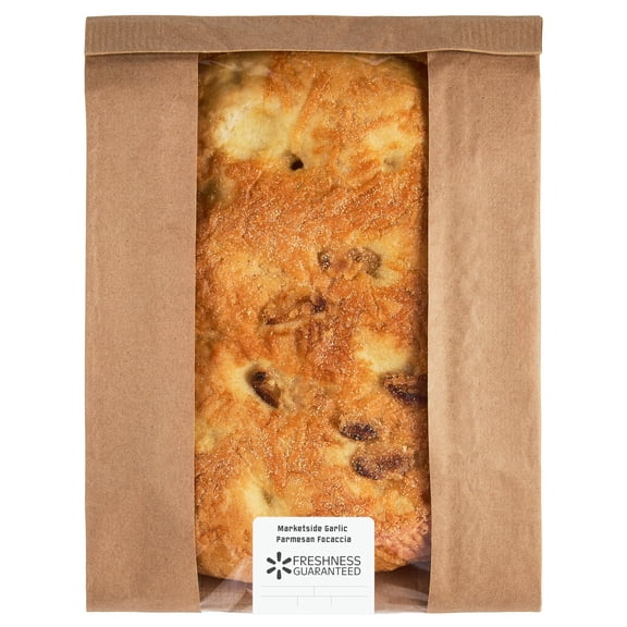 Marketside Fresh Baked Garlic Parmesan Focaccia