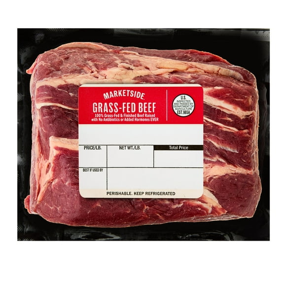 Marketside Grass-Fed Beef Chuck Roast, 1.5-2.5 lb