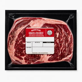 Marketside Grass-Fed Beef Ribeye Steak, 0.625 - 1.5 lb