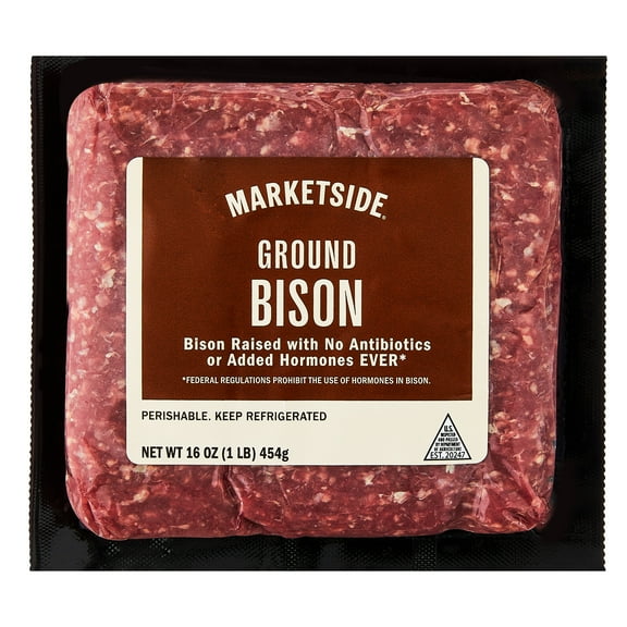 Marketside Ground Bison, 1 lb