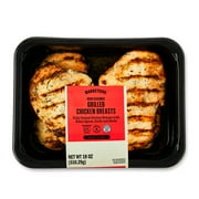 Marketside Herb Seasoned Grilled Chicken Breasts, 4 Pieces, 18 oz