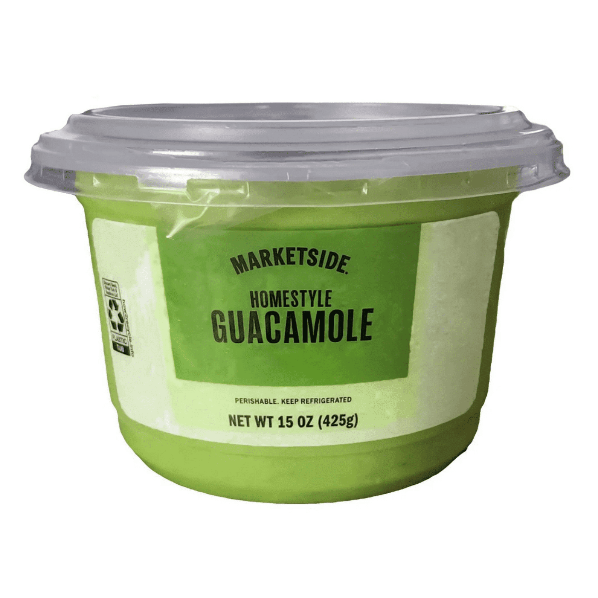 Marketside Homestyle Guacamole, 15 oz tub(2pack)