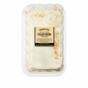 Marketside Italian Creme Bar Cake, 35 oz (Refrigerated)