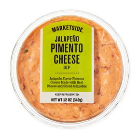 Marketside Jalapeno Pimento Cheese Dip, 12 oz Plastic Tub (Refrigerated)