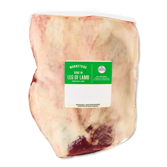 Marketside Leg of Lamb, Bone-in, 3.0 - 7.5 lb