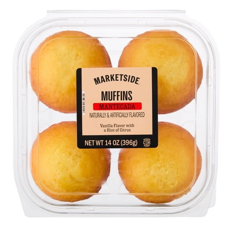 Marketside Mantecada Muffins, 14 oz, 4 Count