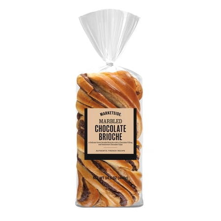 Marketside Marbled Chocolate Brioche Bread, Shelf-Stable, Regular, 14.1 oz