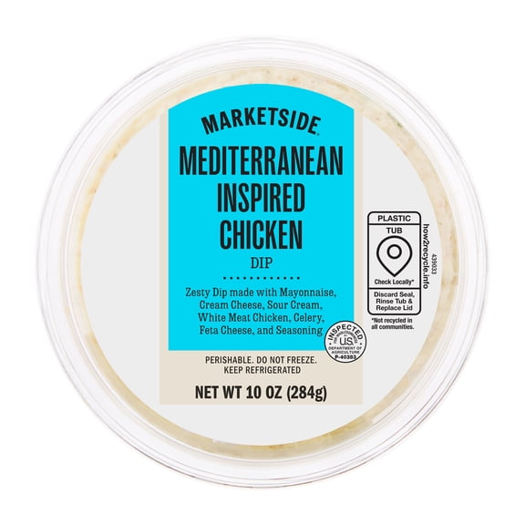 Marketside Mediterranean Inspired Chicken Dip, 10 oz (Refrigerated)