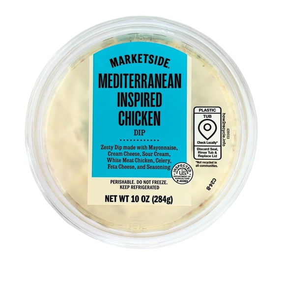 Marketside Mediterranean Inspired Chicken Dip, 10 oz (Refrigerated)