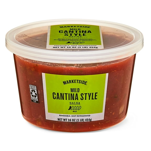 Marketside Mild Cantina Style Salsa, 16 oz, Gluten-Free, Refrigerated