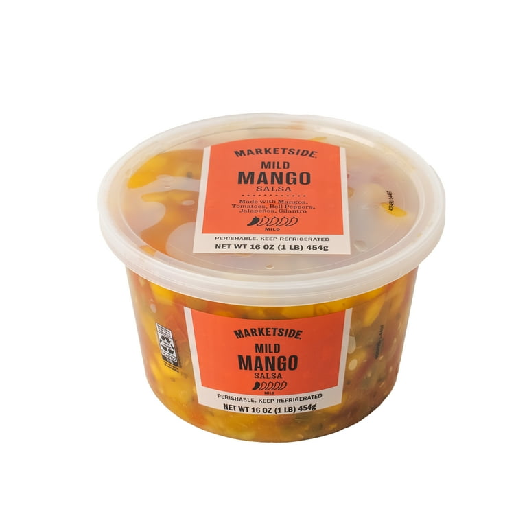 Marketside Mango Salsa, 16 oz, Ready to Eat, Recyclable Plastic
