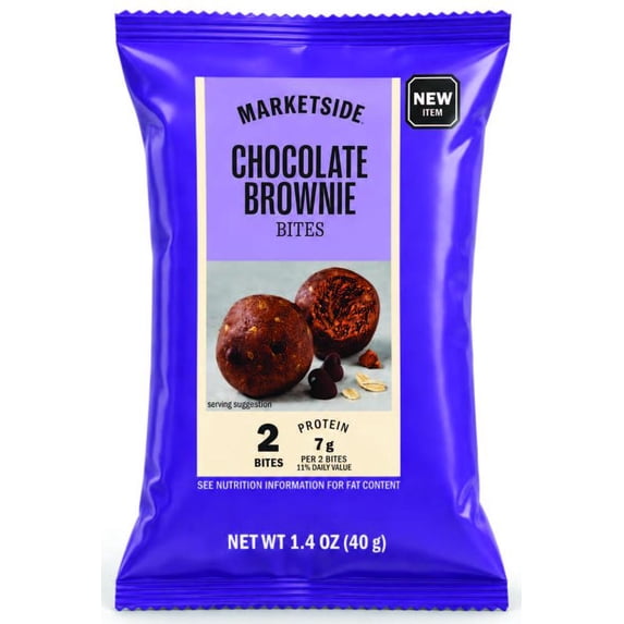 Marketside Chocolate Brownie Protein Bite, 1.4 oz, 1 Count