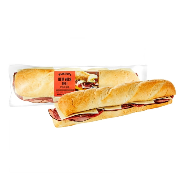 Marketside New York Deli Sub Sandwich, 14 oz, 1 Count (Fresh)
