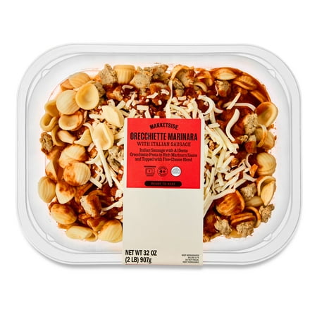 Marketside Orecchiette Marinara with Italian Style Sausage, 32 oz (Refrigerated)