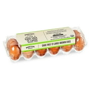 Marketside Organic Cage-Free Large Brown Eggs, 12 Count