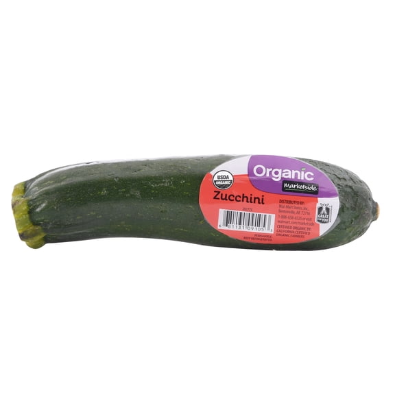 Marketside Organic Fresh Zucchini for Healthy Meals and Snacks