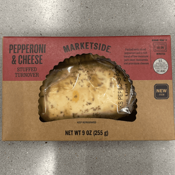 Marketside Pepperoni and Cheese Stuffed Turnover. 9 oz (Refrigerated)