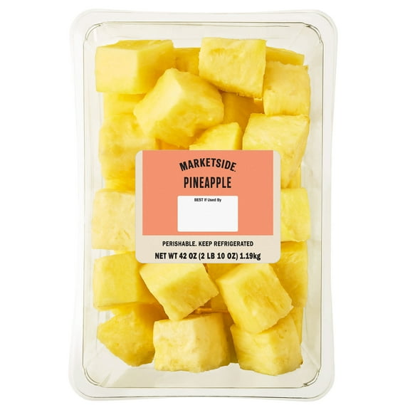 Marketside Fresh Cut Pineapple, 42 oz Tray