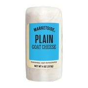 Marketside Plain Goat Cheese, 4 oz