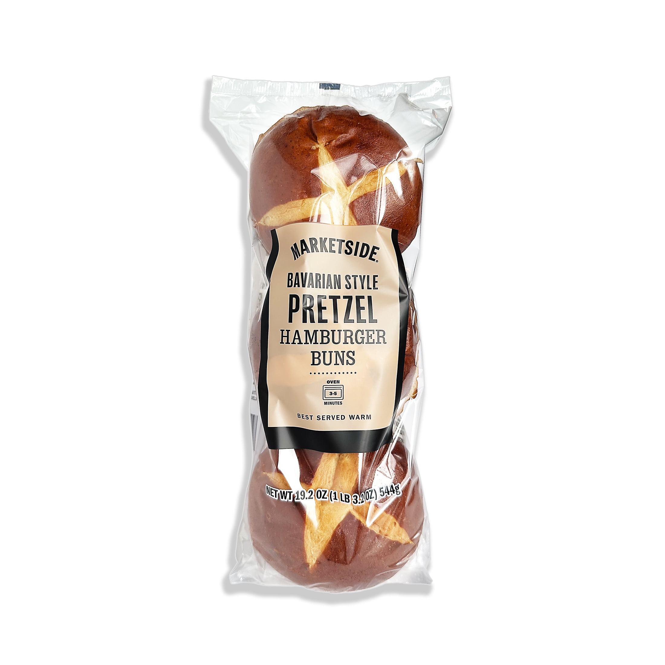 Marketside Pretzel Buns, 19.2 oz