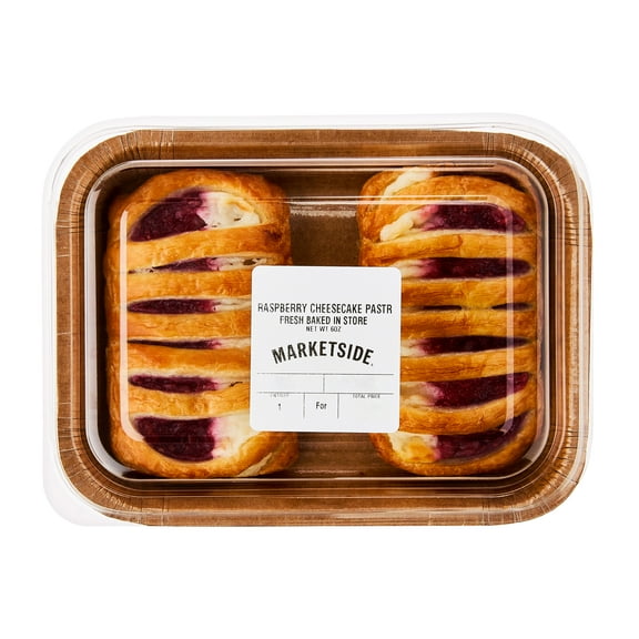 Marketside Fresh Baked Raspberry Cheesecake Pastries 6 oz, 2 Count