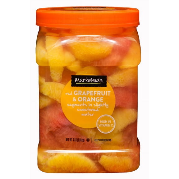 Marketside Red Grapefruit & Orange Segments, 4 lb