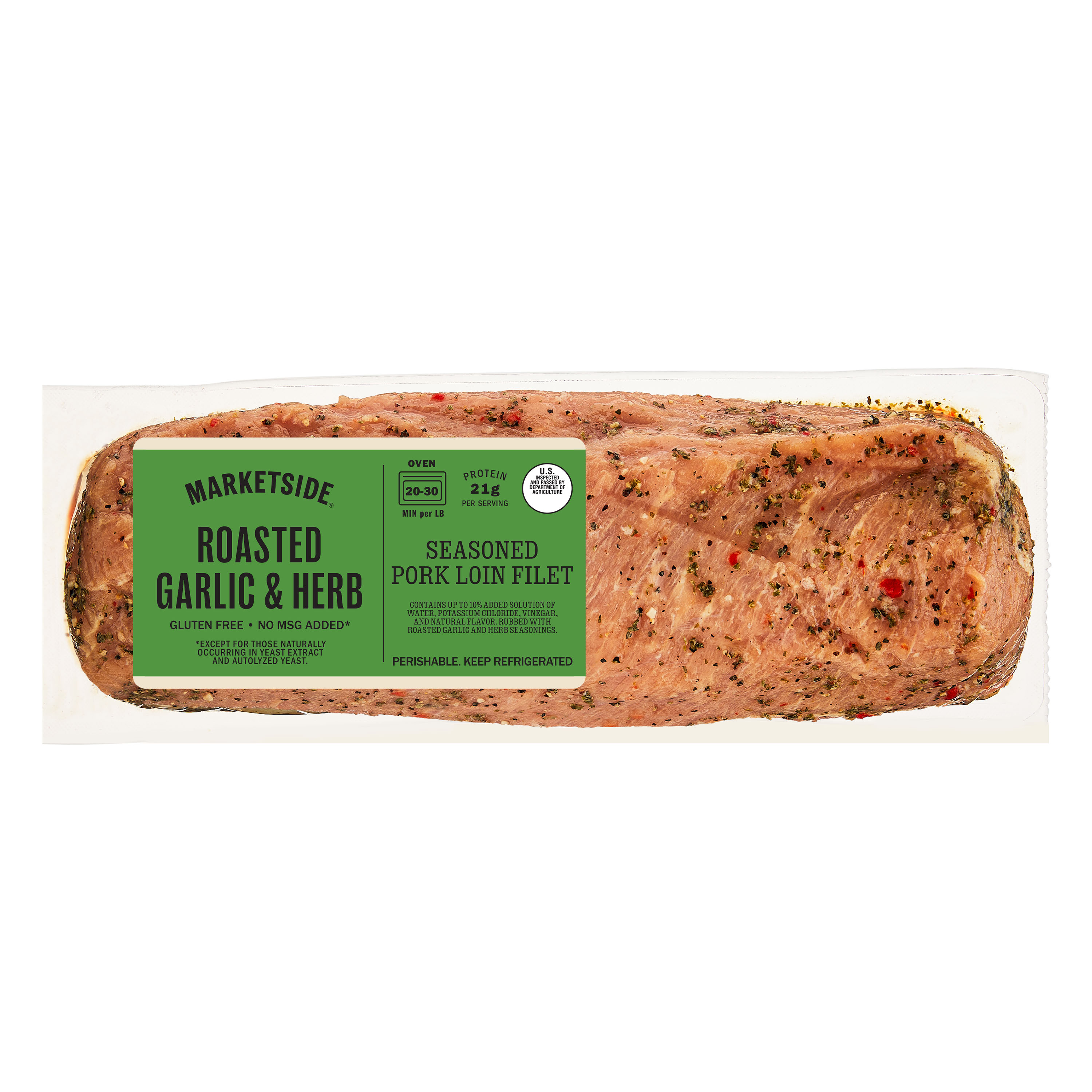 Smithfield Marinated Roasted Garlic & Herb Fresh Pork Loin Filet, 27.2