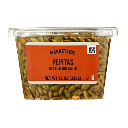 product image of Marketside Roasted & Salted Pepitas, Pieces, 11 oz Tub