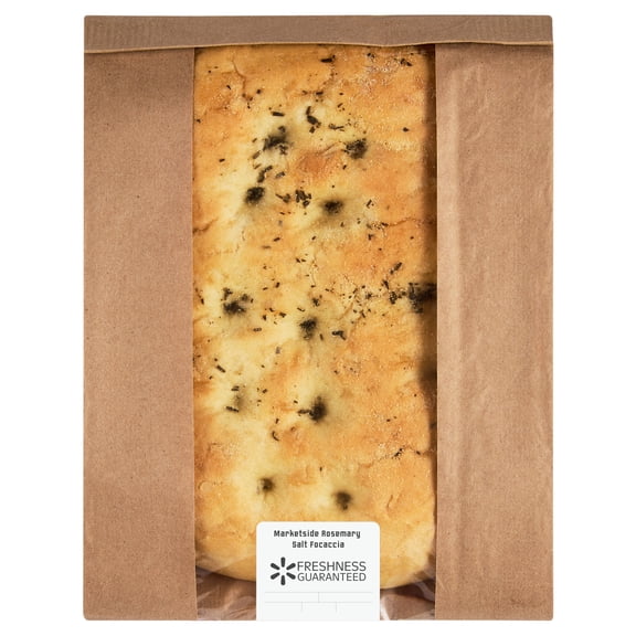 Marketside Fresh Baked Rosemary Salt Focaccia