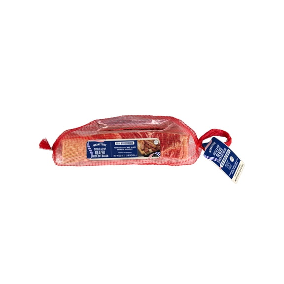 Marketside Sizzle and Pop Glazed Thick Cut Bacon, 22 oz (Refrigerated)