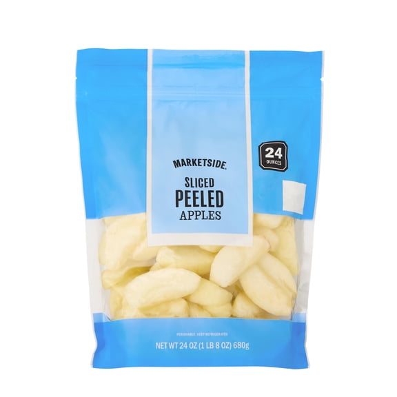 Marketside Apples Fresh Sliced Peeled, Gala 24 oz Resealable Bag