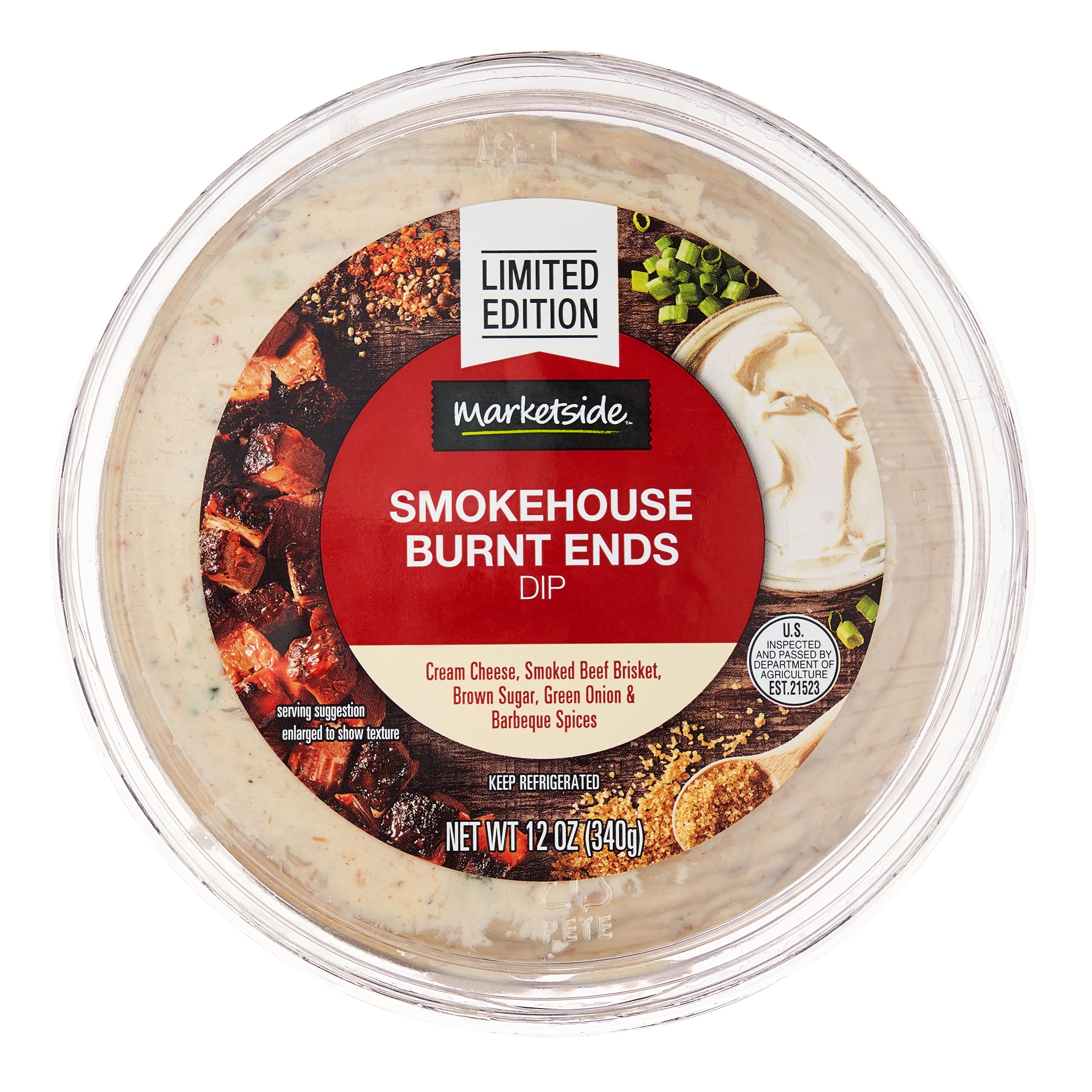 Marketside Smokehouse Burnt Ends Dip, 12 oz (Not a Multipack, 1 Unit