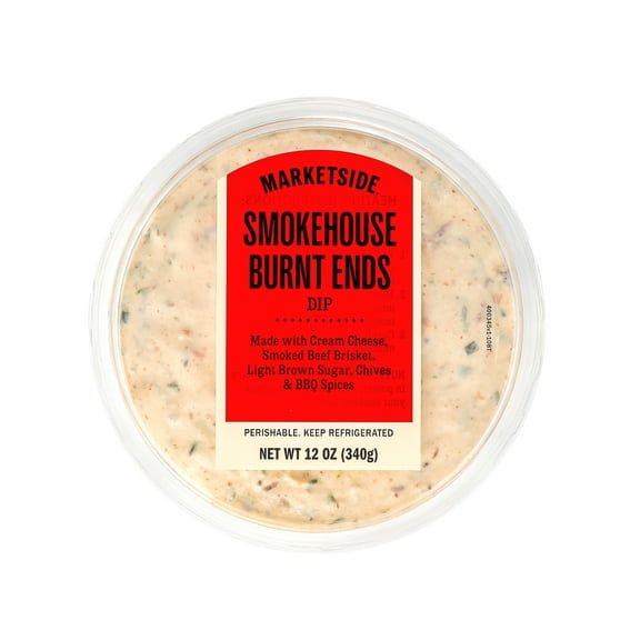 Marketside Smokehouse Burnt Ends Dip, 12 oz, Refrigerated