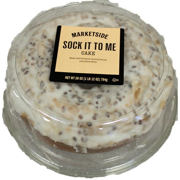 Marketside Sock It to Me Crme Cake (Vanilla & Cinnamon), 28 oz (Shelf Stable)