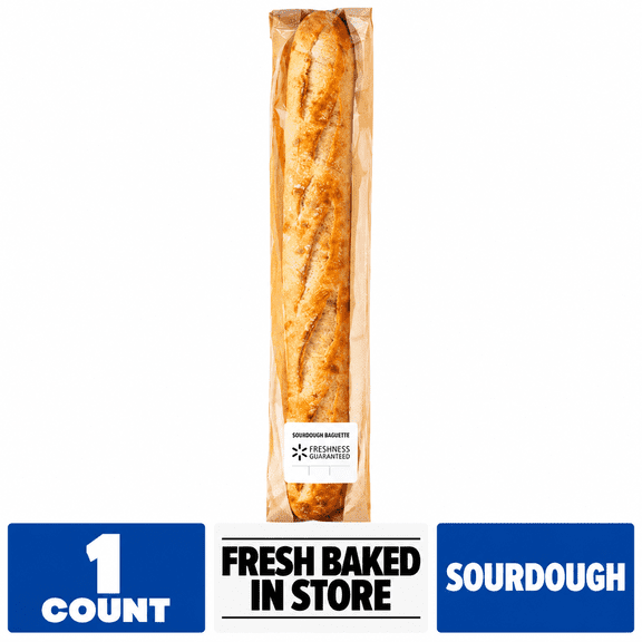 Marketside Fresh Baked Sourdough Baguette, 10.5 oz