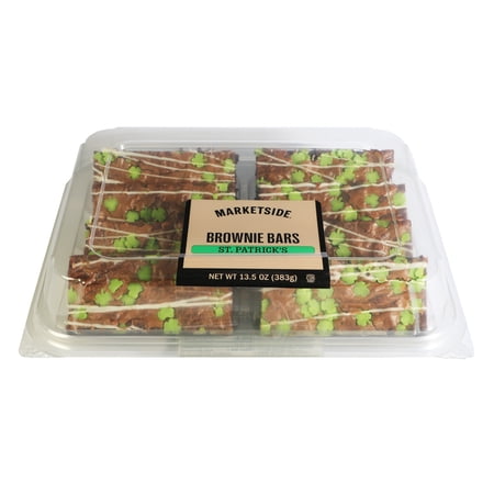 Marketside St. Patrick's Day Brownie Bars 8ct Fresh Baked