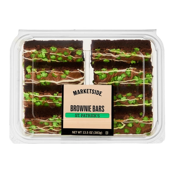 Marketside St. Patrick's Day Brownie Bars 8ct Fresh Baked