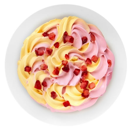 Marketside Strawberry and Yellow Vanilla Gelato Cake, 1 Cake